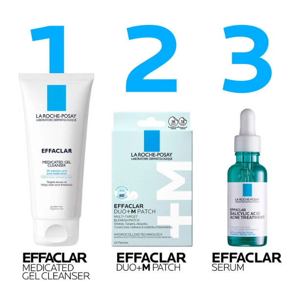 effaclar duom multi-target blemish patches multi-targeted plåster för blemmor