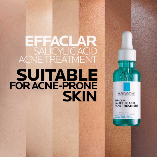 effaclar salicylsyra aknebehandlingsserum 15 salicylsyraserum för behandling av akne