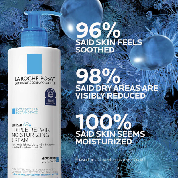 lipikar apm triple repair body moisturizer för torr hud body cream fuktighetskräm för torr hud