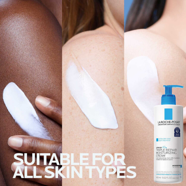 lipikar apm triple repair body moisturizer för torr hud body cream fuktighetskräm för torr hud