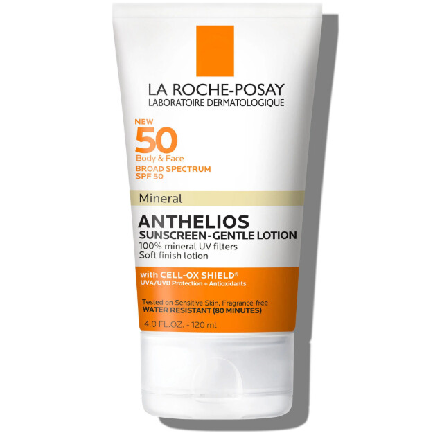 anthelios spf 50 mild lotion mineralsolskyddsmedel mineralsolskyddsmedel för känslig hud