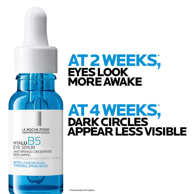 hyalu b5 ögonserum med hyaluronsyra 10 komplex anti-aging ögonserum med hyaluronsyra. parfymfri. lämplig för känsliga ögon.
