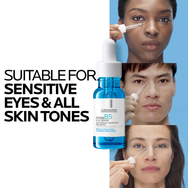 hyalu b5 ögonserum med hyaluronsyra 10 komplex anti-aging ögonserum med hyaluronsyra. parfymfri. lämplig för känsliga ögon.