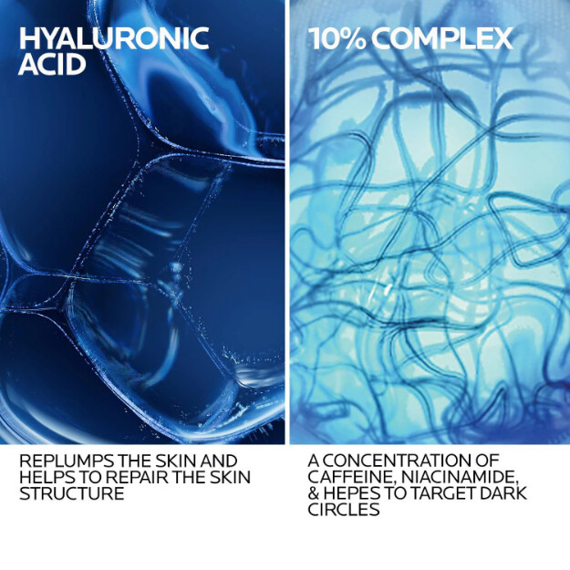 hyalu b5 ögonserum med hyaluronsyra 10 komplex anti-aging ögonserum med hyaluronsyra. parfymfri. lämplig för känsliga ögon.