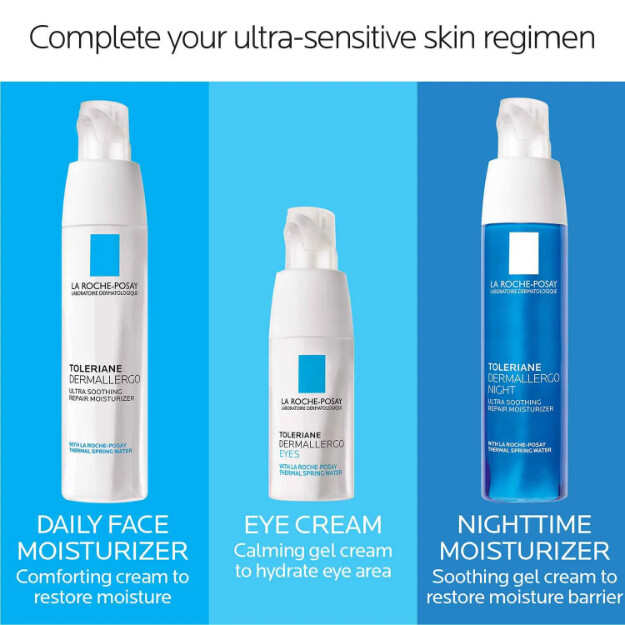 toleriane dermallergo ögonkräm ultra ögonkräm testad på allergibenägen hud