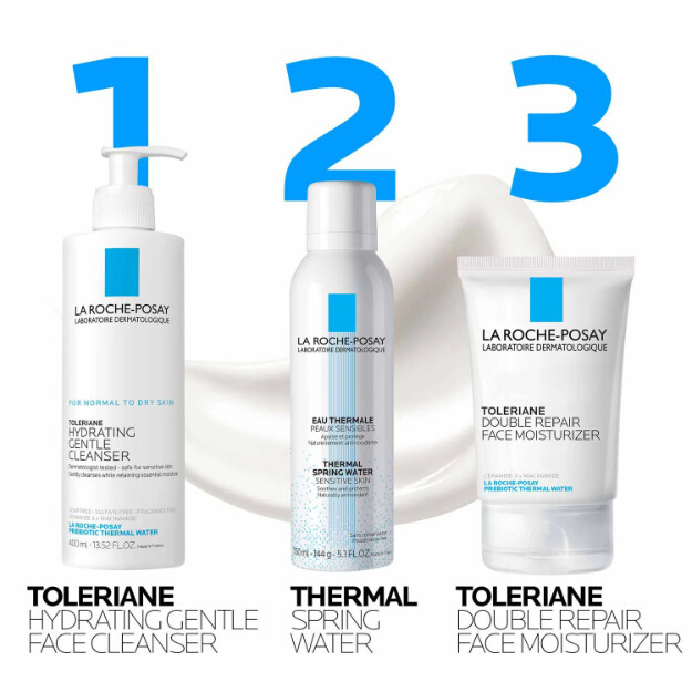 toleriane double repair face moisturizer ansiktsfuktighetskräm