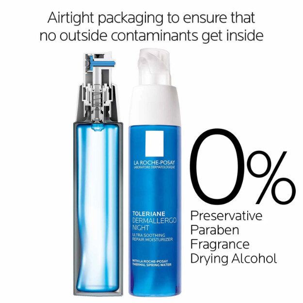 toleriane dermallergo night moisturizer ultra nattkräm testad på allergibenägen hud