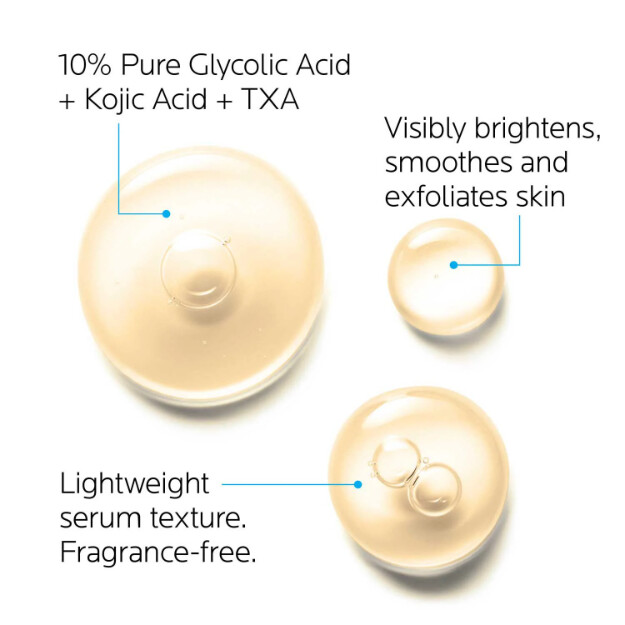 glykolsyra b5 10 ren glykolsyraserum dermatologiskt anti-aging 10 ren glykolsyraserum