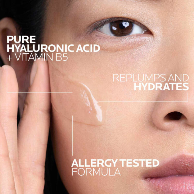hyalu b5 rent hyaluronsyra serum dermatologiskt anti-aging rent hyaluronsyra serum. allergitestad formel