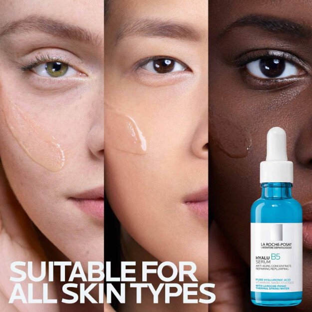 hyalu b5 rent hyaluronsyra serum dermatologiskt anti-aging rent hyaluronsyra serum. allergitestad formel
