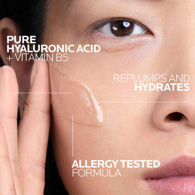 hyalu b5 rent hyaluronsyra serum dermatologiskt anti-aging rent hyaluronsyra serum. allergitestad formel