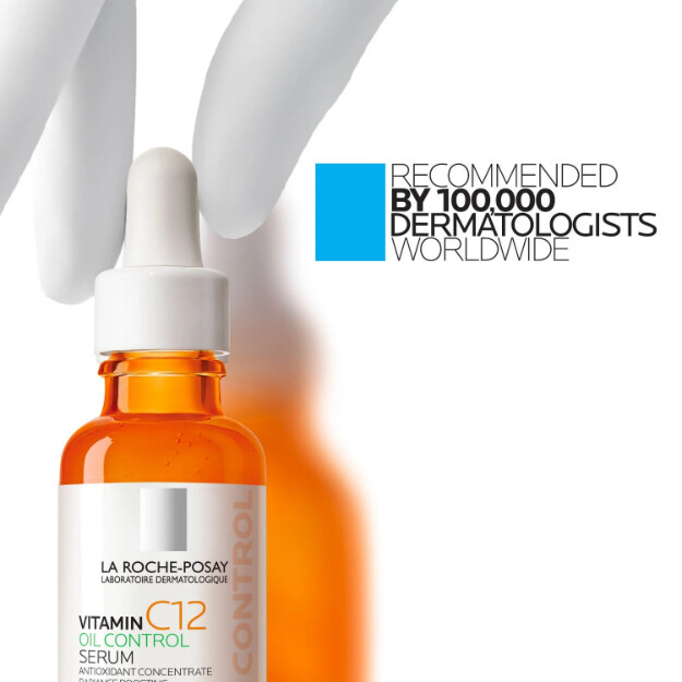 vitamin c12 oljekontrollserum för fet hud dermatologiskt anti-aging 12 vitamin c-serum för fet hud