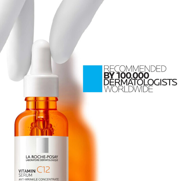vitamin c12-serum dermatologiskt anti-aging-serum med 12 rent vitamin c. allergitestad formula