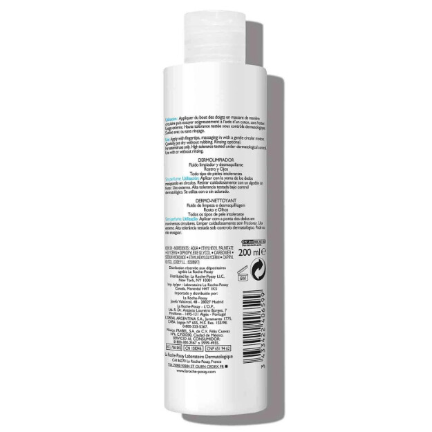 toleriane dermo milky cleanser mild mjölkig rengöring för känslig hud