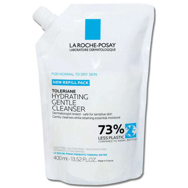 toleriane hydrating gentle facial cleanser kliniskt testad dermatologiskt rekommenderad ansiktsrengöring för normal till torr hud
